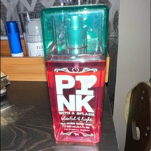 Victoria’s secret pink with a splash blissful and light body mist rare